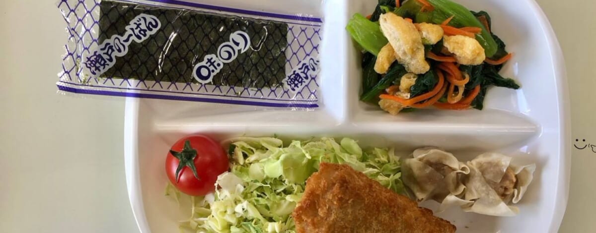 【親和の学生寮】今日の朝ごはん☆いかフライ