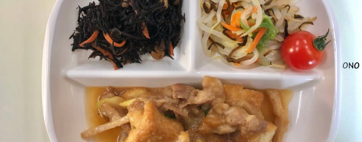 【親和の学生寮】今日の朝ごはん☆厚揚げのみそ炒め