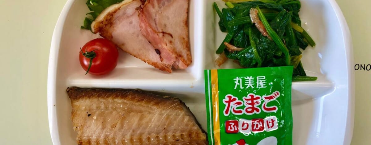 【親和の学生寮】今日の朝ごはん☆ハムソテー