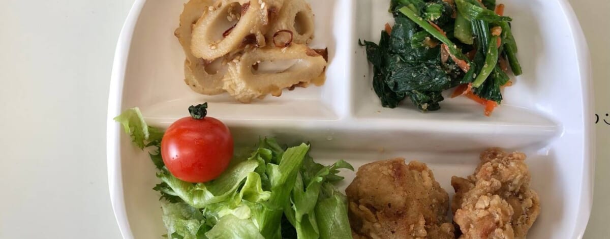 【親和の学生寮】今日の朝ごはん☆からあげ