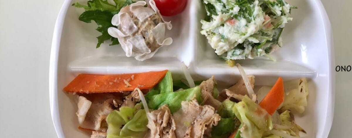 【親和の学生寮】今日の朝ごはん☆肉野菜炒め