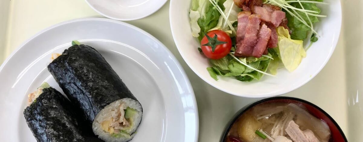 【親和の学生寮】今日の晩ごはん☆恵方巻き