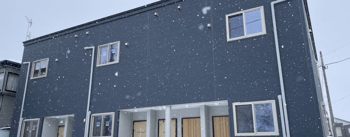 【新築アパート】２階１LDK☆残１室～由利本荘市二番堰