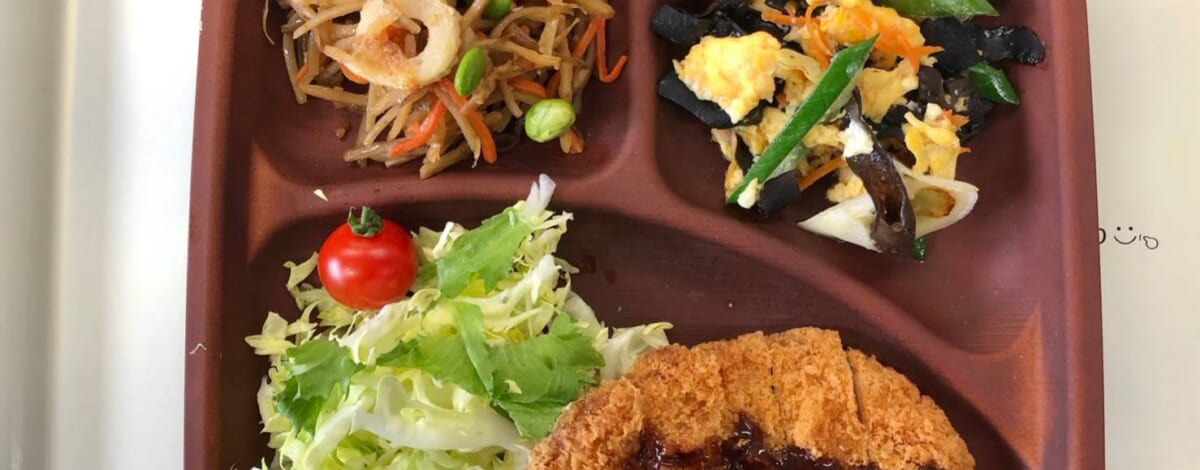 【親和の学生寮】今日の晩ごはん☆とんかつ