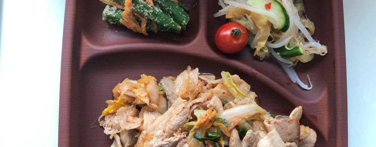 【親和の学生寮】今日の晩ごはん☆豚キムチ