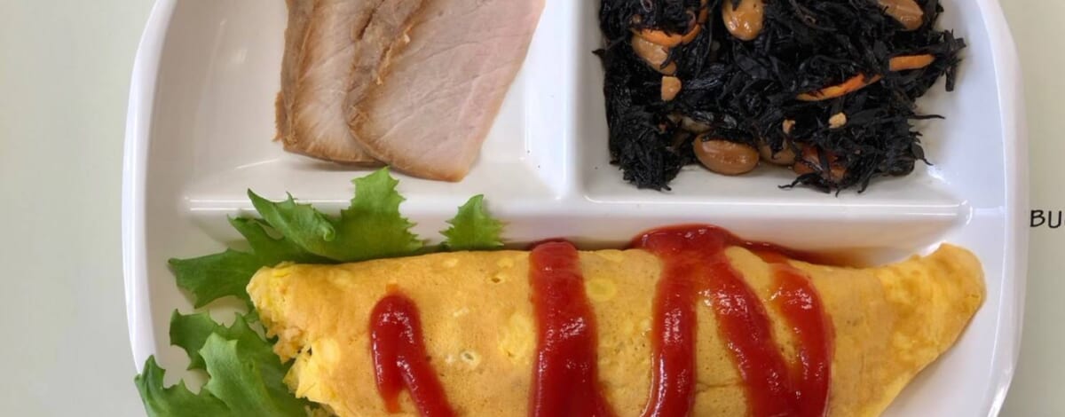 【親和の学生寮】今日の朝ごはん☆野菜オムレツ