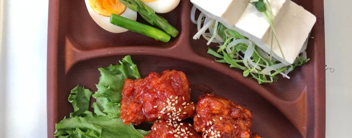 【親和の学生寮】今日の晩ごはん☆ヤンニョムチキン