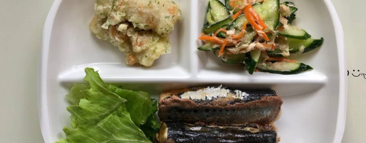 【親和の学生寮】今日の朝ごはん☆ちくわの磯辺揚げ