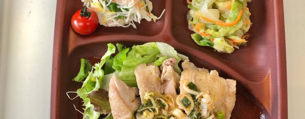 【親和の学生寮】今日の晩ごはん☆よだれ鶏