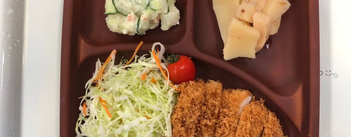 【親和の学生寮】今日の晩ごはん☆とんかつ