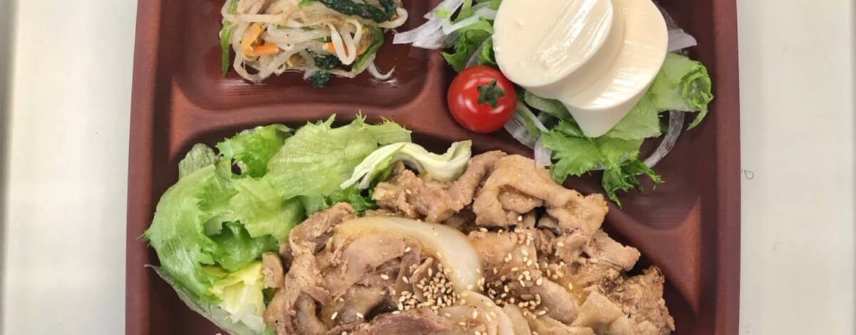 【親和の学生寮】今日の晩ごはん☆豚のしょうが焼き