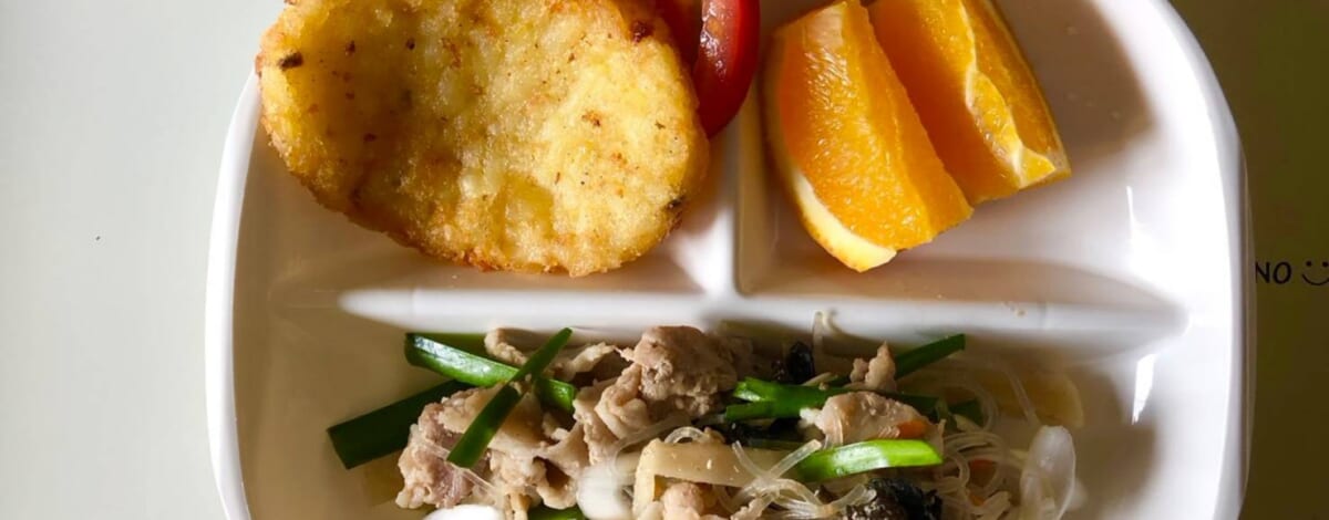 【親和の学生寮】今日の朝ごはん☆春雨炒め