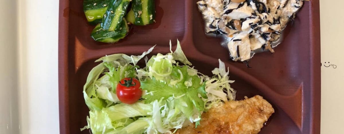 【親和の学生寮】今日の晩ごはん☆赤魚のから揚げ