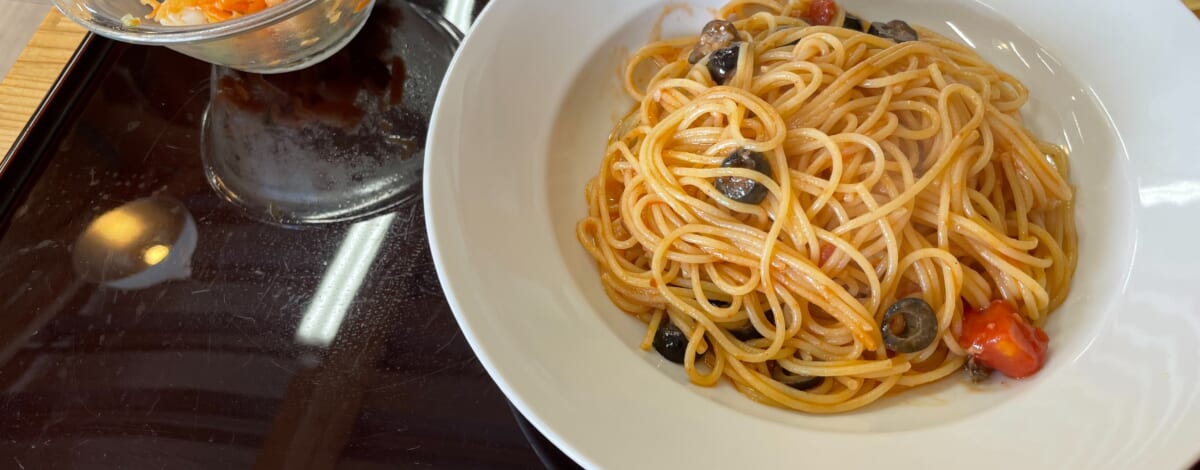 重兵衛トマトのパスタ☆プッタネスカ