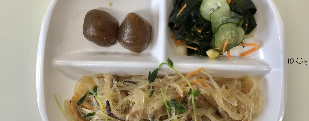 【親和の学生寮】今日の朝ごはん☆春雨炒め