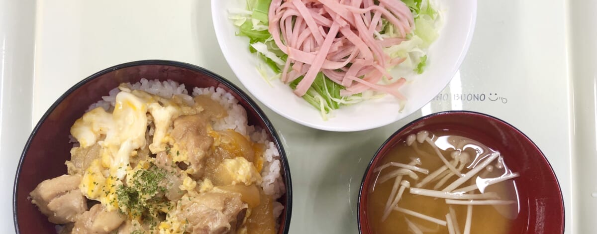 【親和の学生寮】今日の晩ごはん☆親子丼
