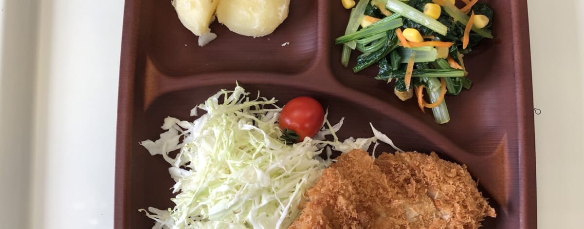 【親和の学生寮】今日の晩ごはん☆とんかつ