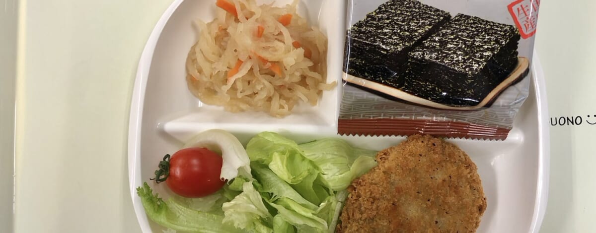 【親和の学生寮】今日の朝ごはん☆コロッケ