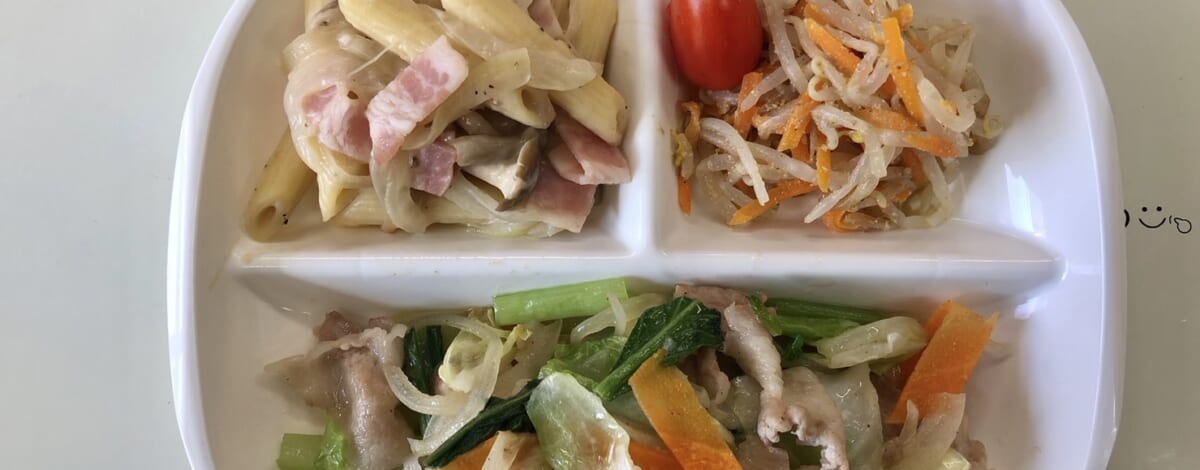 【親和の学生寮】今日の朝ごはん☆肉野菜炒め