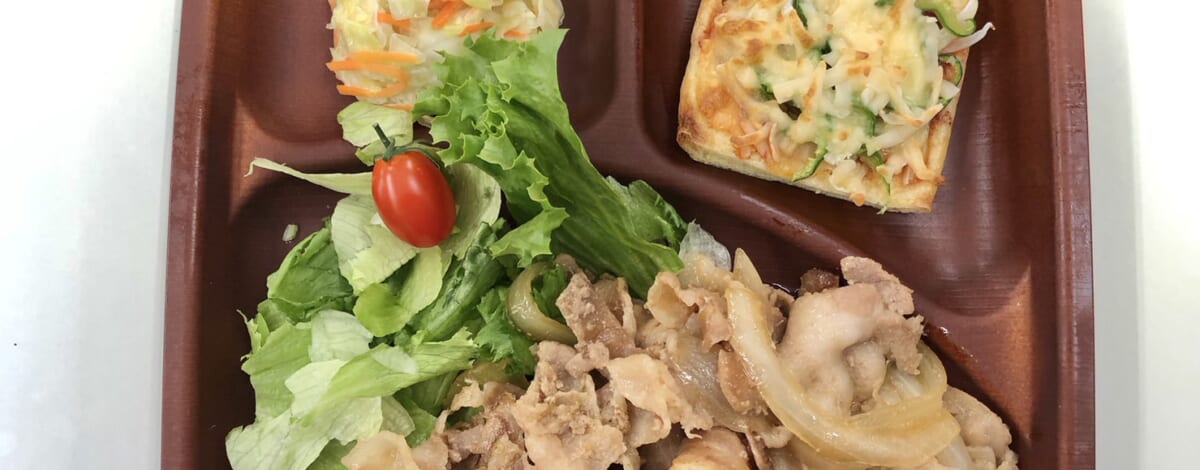 【親和の学生寮】今日の晩ごはん☆豚のしょうが焼き
