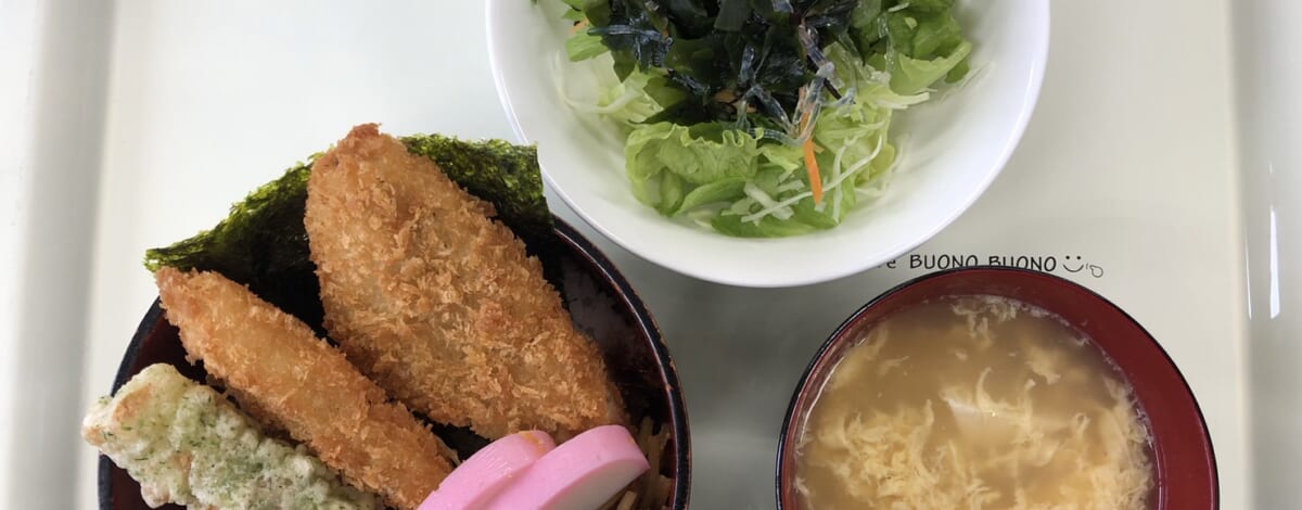 【親和の学生寮】今日の晩ごはん☆のり弁丼