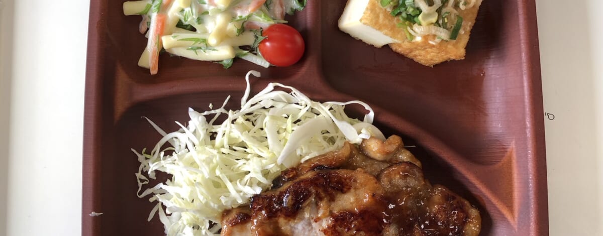 【親和の学生寮】今日の晩ごはん☆トンテキ