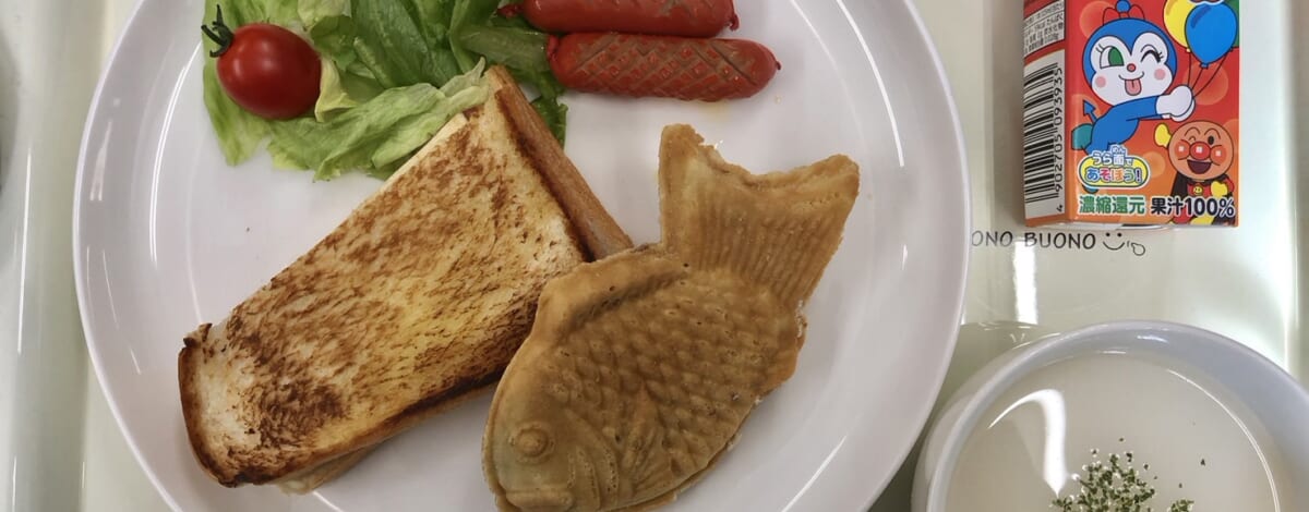 【親和の学生寮】今日の朝ごはん☆ホットサンド