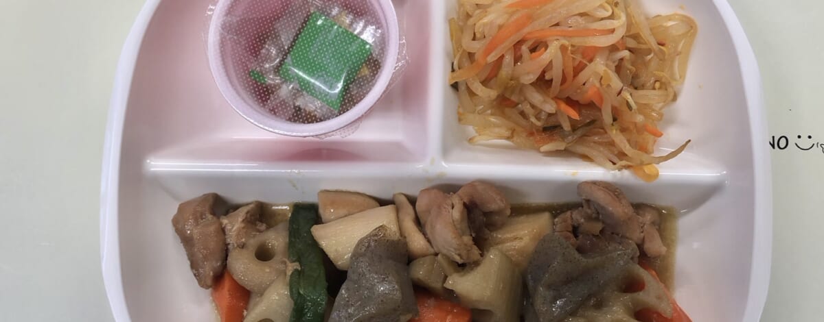 【親和の学生寮】今日の朝ごはん☆筑前煮