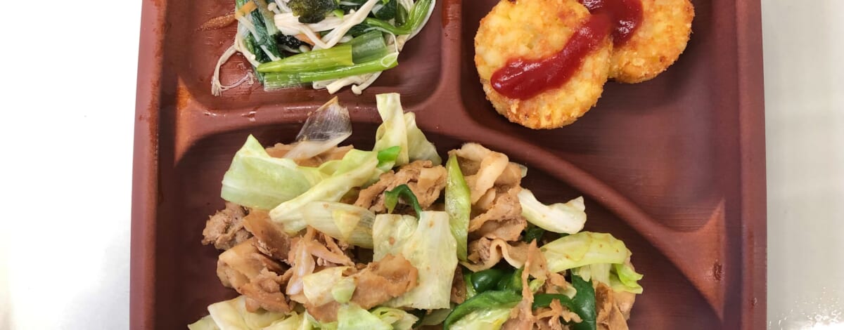 【親和の学生寮】今日の晩ごはん☆ホイコーロー