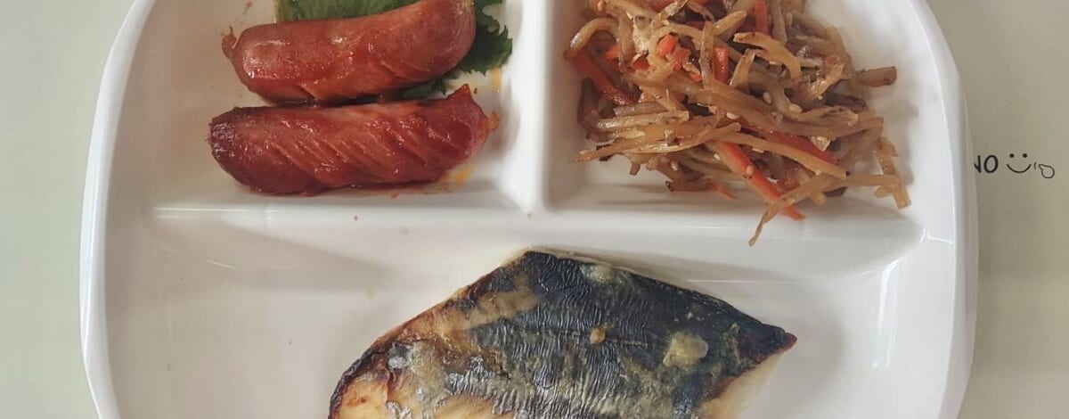 【親和の学生寮】今日の朝ごはん☆焼き魚ときんぴらごぼう