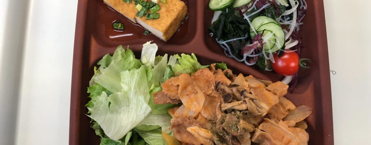 【親和の学生寮】今日の晩ごはん☆ポークケチャップ