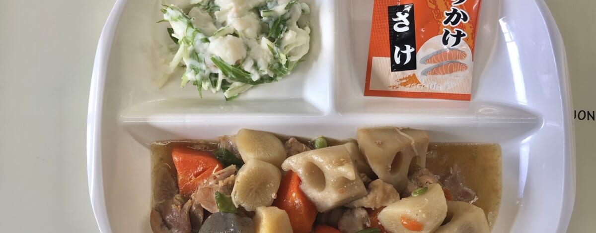 【親和の学生寮】今日の朝ごはん☆筑前煮