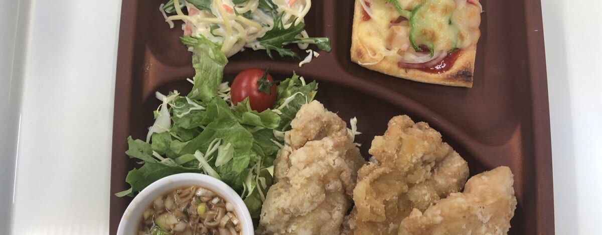 【親和の学生寮】今日の晩ごはん☆油淋鶏