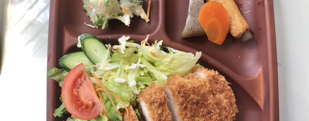 【親和の学生寮】今日の晩ごはん☆とんかつ