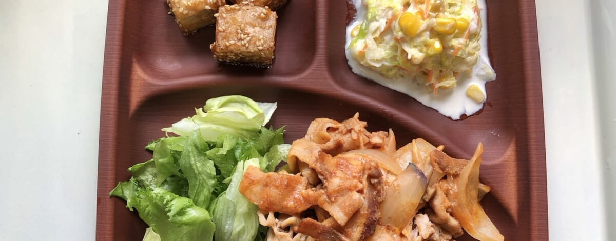 【親和の学生寮】今日の晩ごはん☆ポークケチャップ