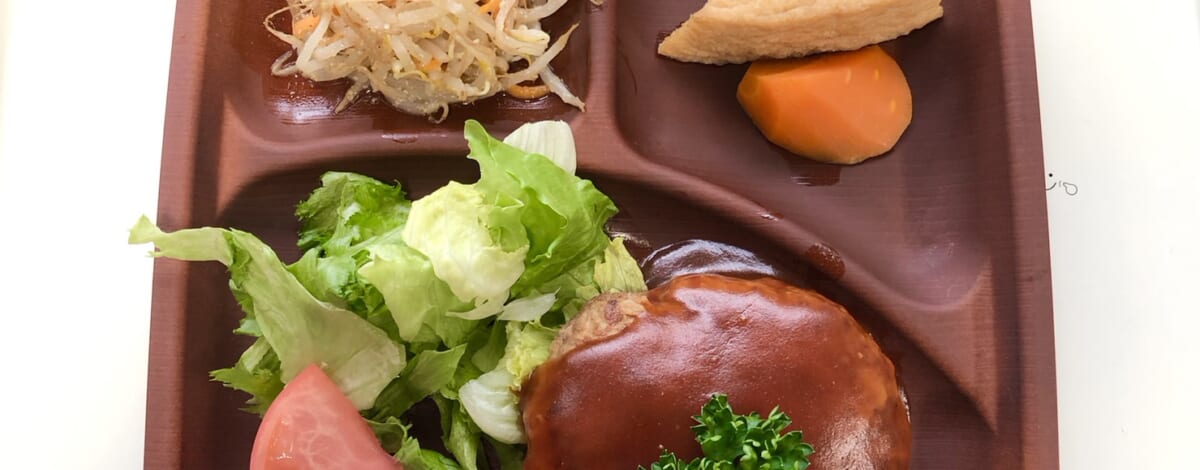 【親和の学生寮】今日の晩ごはん☆ハンバーグ