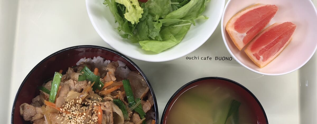 【親和の学生寮】今日の晩ごはん☆スタミナ丼