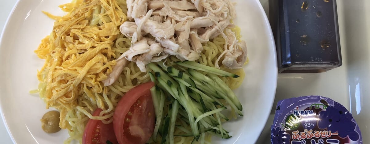 【親和の学生寮】今日の晩ごはん☆冷やし中華