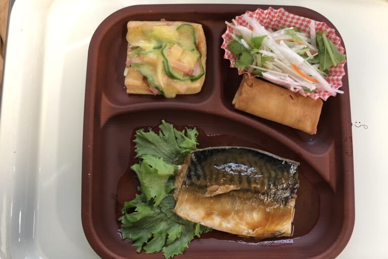 【親和の学生寮】今日の晩ごはん☆さばの味噌煮